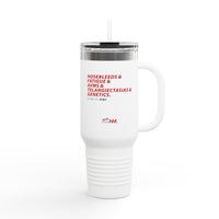 Beyond the Visible Insulated Travel Mug - 40oz for HHT Awareness