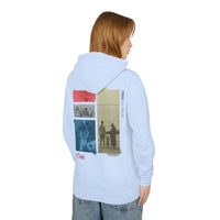 Beyond the Visible Unisex Lightweight Hoodie – Collage