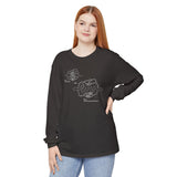 Blueprint for a Cure - AVM | Unisex Long Sleeve Tee, Science Apparel, Educational Gift, Graphic Tee, Casual Wear, Awareness Merchandise