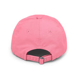 Unisex Distressed Cap with Brain and AVM Design - Perfect for Science Lovers