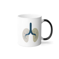 Beyond the Visible Morphing Mug - Lungs with PAVM