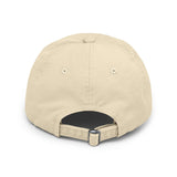 Unisex Distressed Cap with Brain and AVM Design - Perfect for Science Lovers