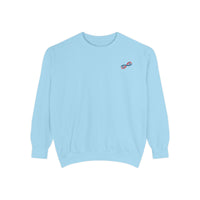 Beyond the Visible Unisex Garment-Dyed Sweatshirt - Collage