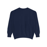 Blueprint for a Cure - AVMs | Garment-Dyed Sweatshirt with Floral Design, Cozy Pullover, Unisex Trendy Apparel, Ideal for Casual