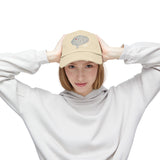 Unisex Distressed Cap with Brain and AVM Design - Perfect for Science Lovers