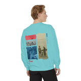 Beyond the Visible Unisex Garment-Dyed Sweatshirt - Collage
