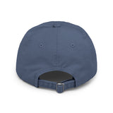 Unisex Distressed Cap with Brain and AVM Design - Perfect for Science Lovers