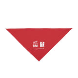 Cure HHT Fundraiser Pet Bandana — Red Dog & Cat Neck Scarf