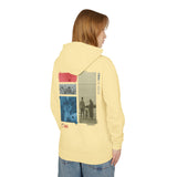 Beyond the Visible Unisex Lightweight Hoodie – Collage