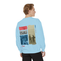 Beyond the Visible Unisex Garment-Dyed Sweatshirt - Collage