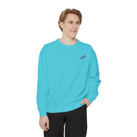 Beyond the Visible Unisex Garment-Dyed Sweatshirt - Collage