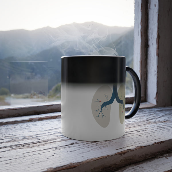 Beyond the Visible Morphing Mug - Lungs with PAVM