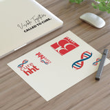 HHT Awareness Sticker Sheet — "Called to Cure" 35th Anniversary DNA Ribbon Set
