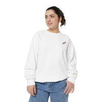 Beyond the Visible Unisex Garment-Dyed Sweatshirt - Collage