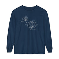 Blueprint for a Cure - AVM | Unisex Long Sleeve Tee, Science Apparel, Educational Gift, Graphic Tee, Casual Wear, Awareness Merchandise