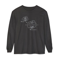 Blueprint for a Cure - AVM | Unisex Long Sleeve Tee, Science Apparel, Educational Gift, Graphic Tee, Casual Wear, Awareness Merchandise