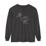Blueprint for a Cure - AVM | Unisex Long Sleeve Tee, Science Apparel, Educational Gift, Graphic Tee, Casual Wear, Awareness Merchandise