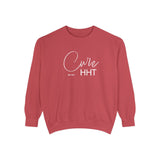 Cure HHT Sweatshirt — Support & Awareness Garment-Dyed Crewneck