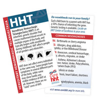 HHT Informational Cards